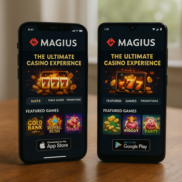 Magius Casino - Mobile Apps - iOS and Android Access
